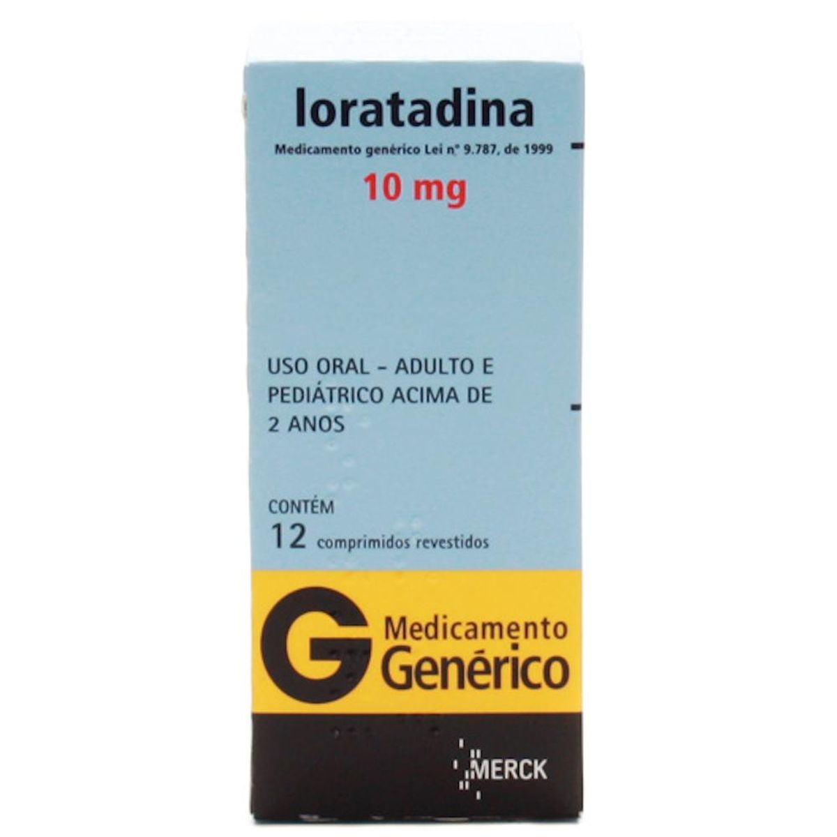Loratadina 10mg 12 Comprimidos