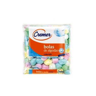 Algodao Cremer Bolas Coloridas com 95g