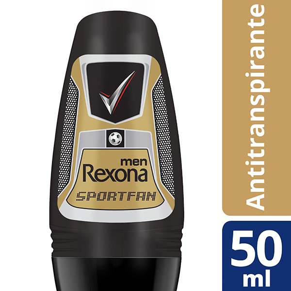Desodorante Rollon Rexona Sportfan Masculino 50ml
