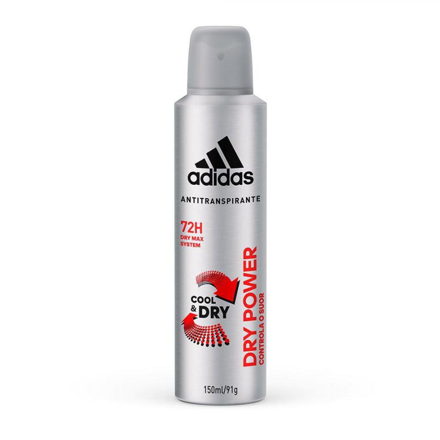Desodorante Adidas Aerosol Dry Power Masculino 150ml