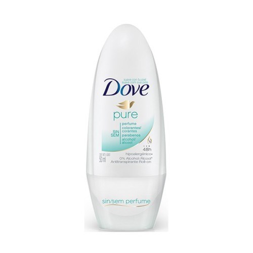 DESODORANTEDOVE PURE ROLLON 50ML