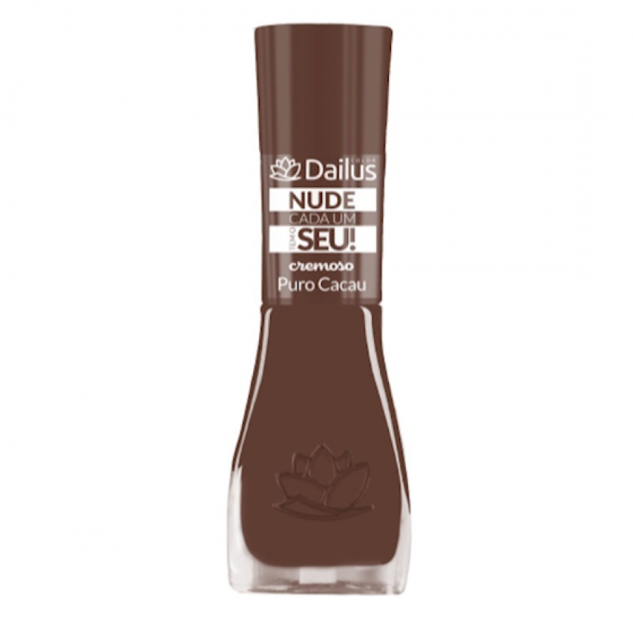 ESMALTE DAILUS NUDE CADA UM TEM O SEU PURO CACAU