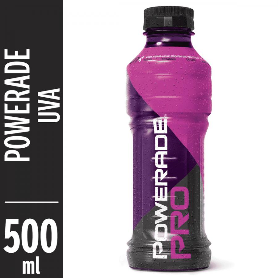 Isotonico Powerade Squeeze Uva 500Ml