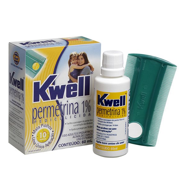 Kwell 10mg/g 1 frasco com 60mL
