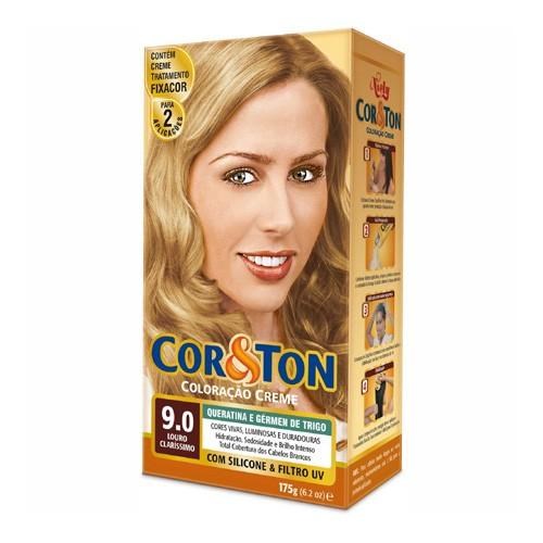 Tintura De Cabelo Cor & Ton 9.0 Louro Clarissimo Niely
