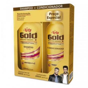 SHAMPOO + COND NIELY GOLD QUERAT RECONSTR