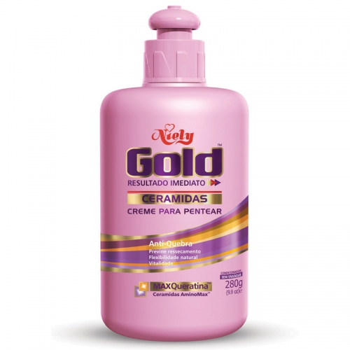 Creme De Pentear Niely Gold Ceramidas 280g