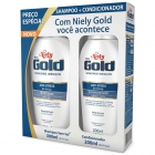 Shampoo + Condicionador Niely Gold Anti Stress