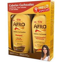 Shampoo + Condicionador Niely Gold Afro Cachos 200ml