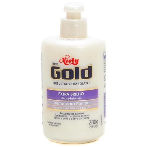 CREME PARA PENTEAR  NIELY GOLD EXTRA BRILHO 280G