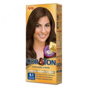 Tintura De Cabelo Cor & Ton 6.1 Louro Escuro Acinzentado Niely