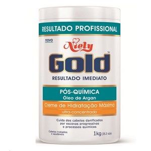 Creme De Tratamento  Niely Gold Pos Quimica 1kg
