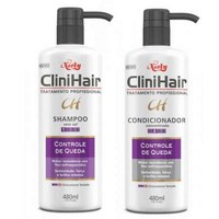 Shampoo + Condicionador Clini Hair Controle da Queda 480ml