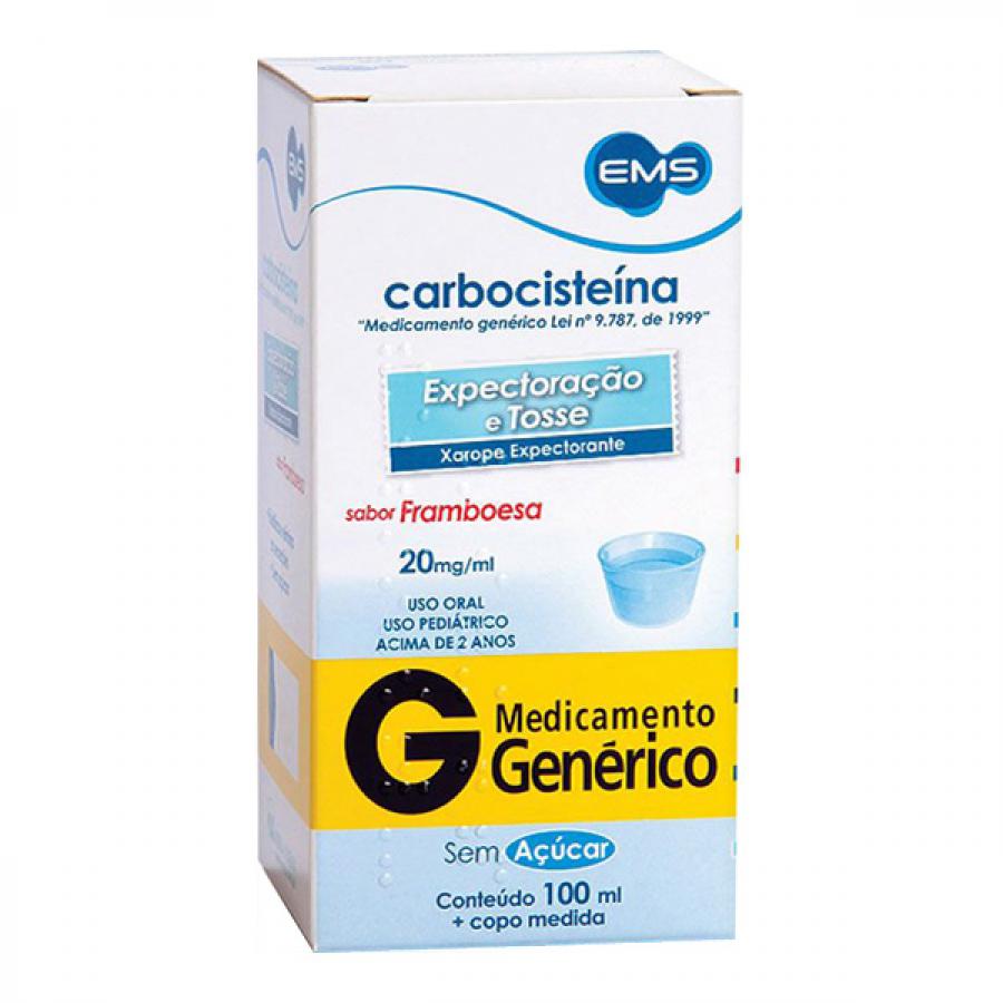 CARBOCISTEINA  XPE PED 100ML EMS.G