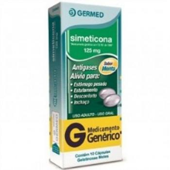 Simeticona 125mg 10 capsulas