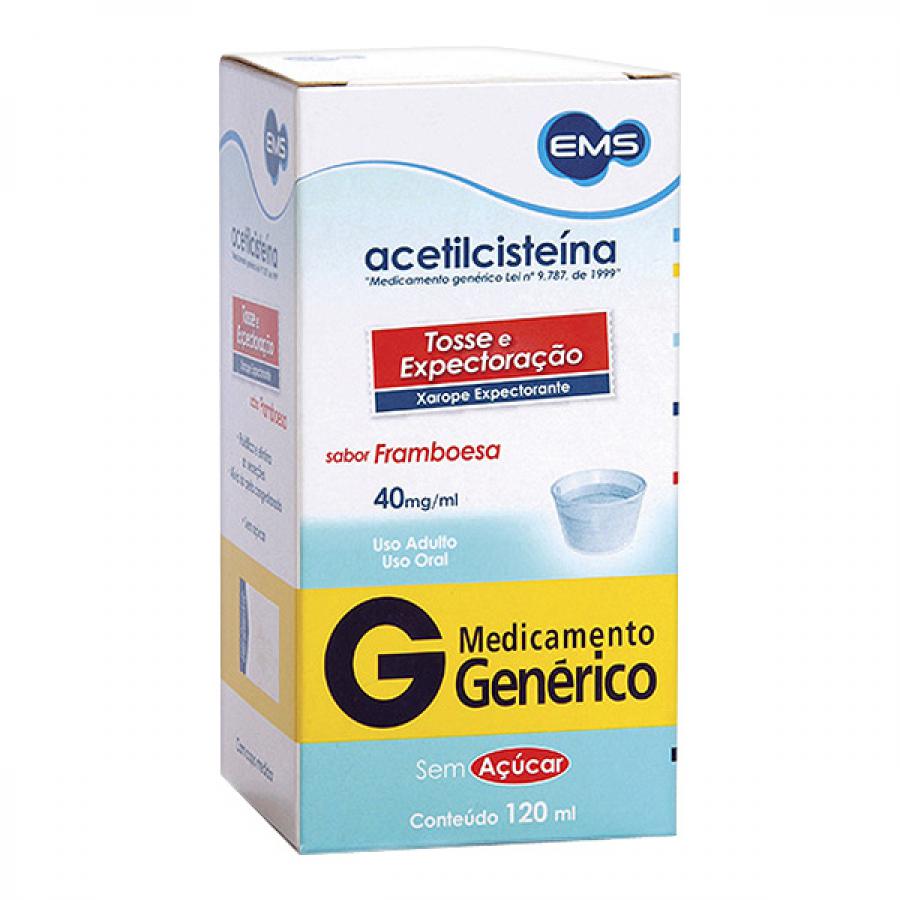 Acetilcisteina Xarope 40mg 120mL