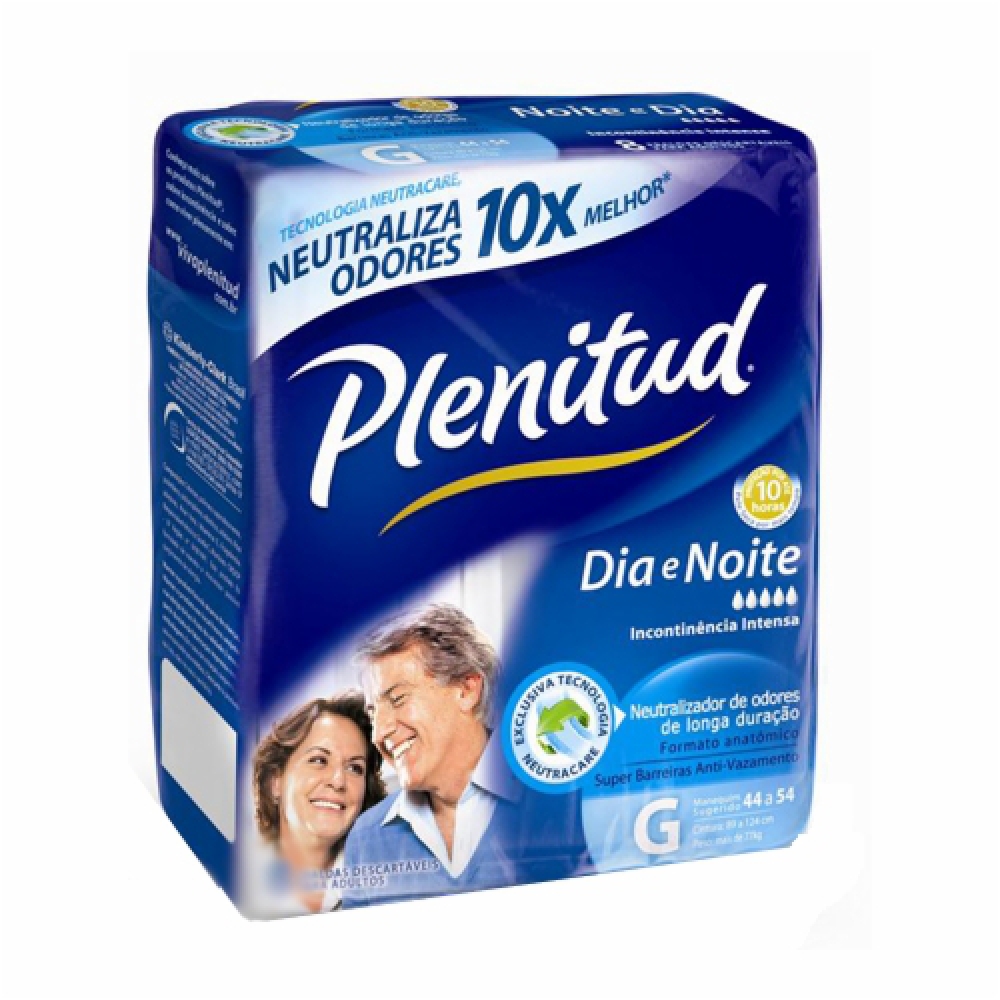 Fralda Geriatrica Plenitud Noturna G Com 8 Unidades