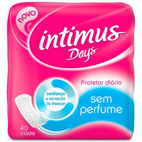 ABSORVENTE INTIMUS DAYS SEM ABAS COM 40 UN