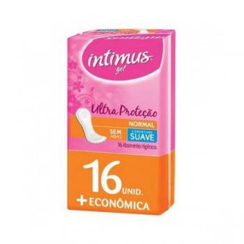 Absorvente Intimus Normal Seca com Abas 16 unidades