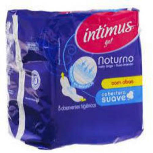 Absorvente Intimus Gel Unique Suave 8 Unidades