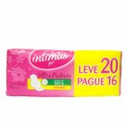 Absorvente Intimus Gel Tripla Proteção Cobertura Seca com Abas com  20 Um.
