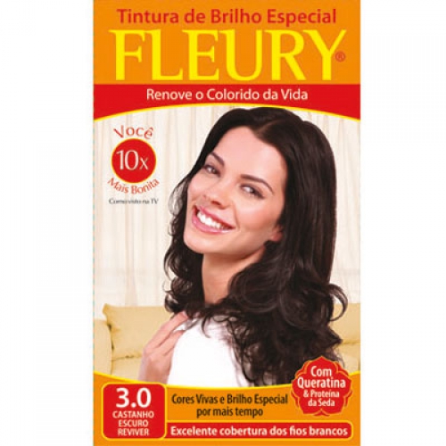 Tintura Fleury 3.0 Castanho Escuro