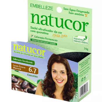 Tintura Natucor Kit 6.7 Chocolate