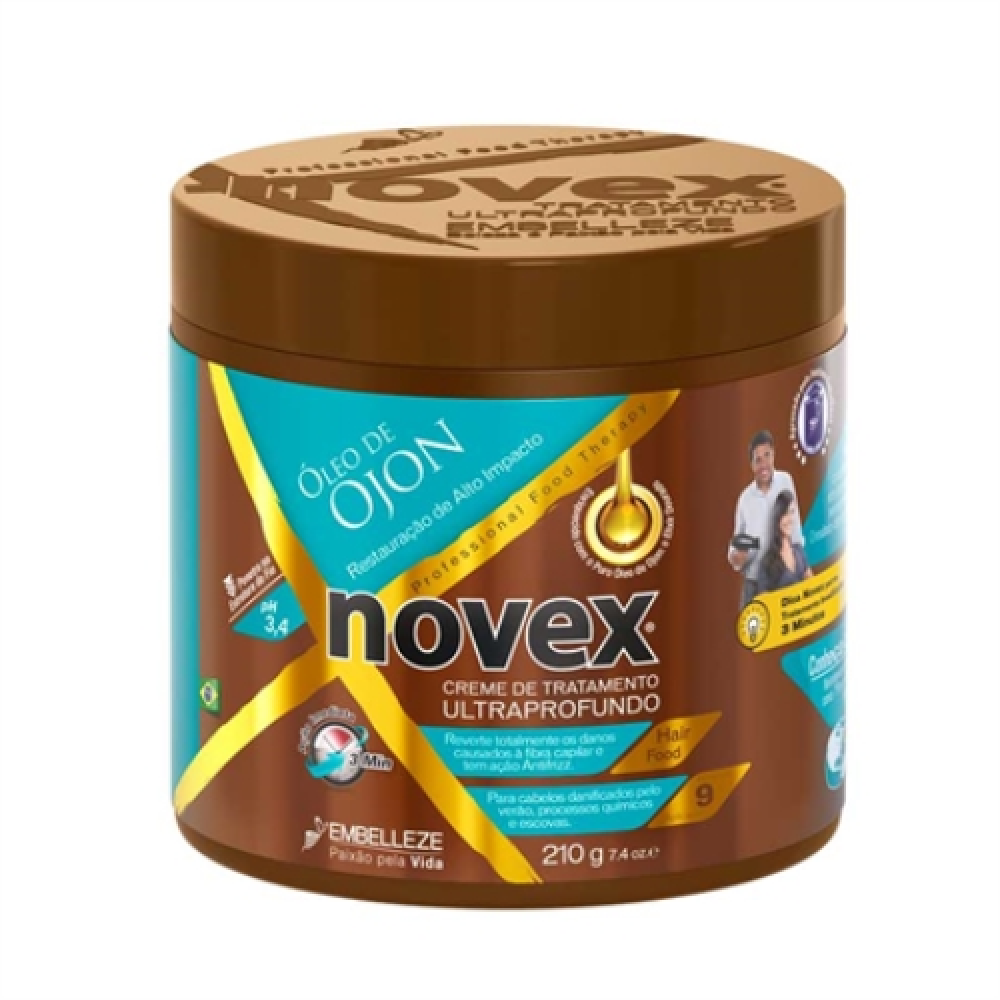 Creme de Tratamento Novex Óleo De Ojon 210g