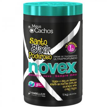 Creme Tratamento Novex Meus Cachos Santo Black 1kg