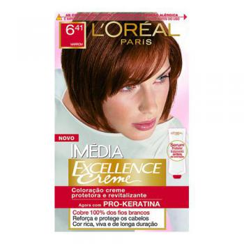 Coloração Imédia Excellence Creme 641 Marrom L'Oréal Paris