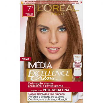 Tintura Imedia 7.7 Chocolate Dourado