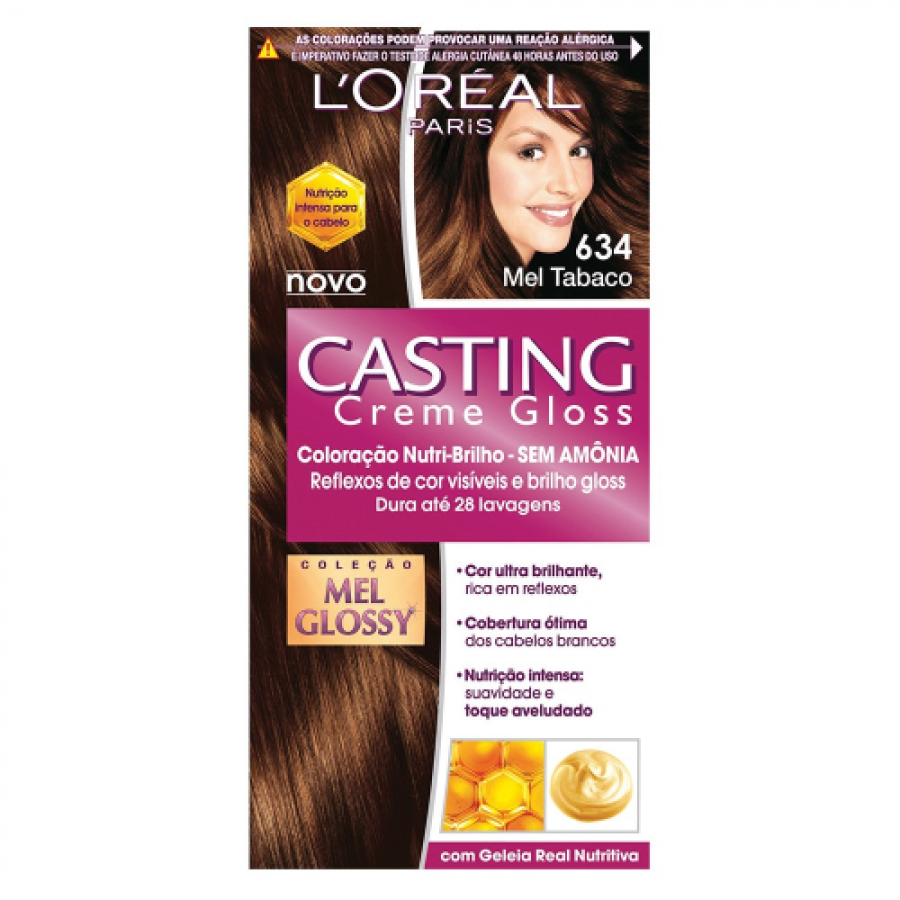 TINTURA CASTING 634 CREME GLOS