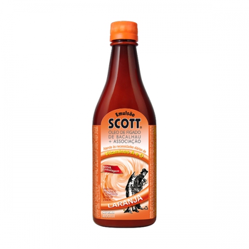 Emulsao Scott Laranja 400ml