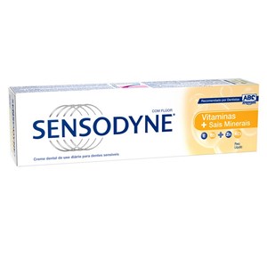 Creme Dental Sensodyne Vitamina + Sais Minerais 50g