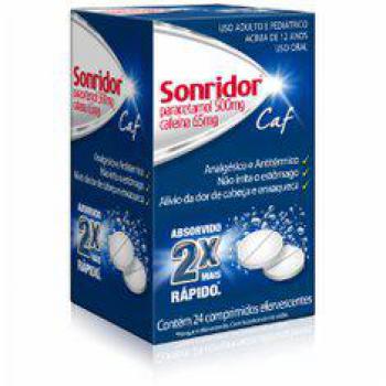 Sonridor Caf 500mg + 65mg 2 comprimidos