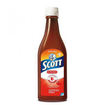 Emulsao Scott 400ml Morango