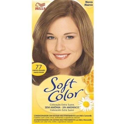 TINTURA SOFT COLOR  77 MARROM DOURADO