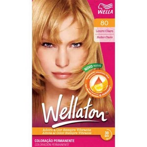 Tintura Wellaton 80 Louro Claro