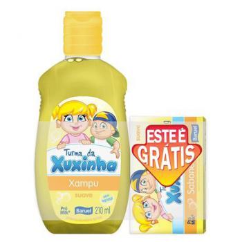 SHAMPOO TURMA DA XUXINHA TRADICIONAL 210ML +SAB GRATIS