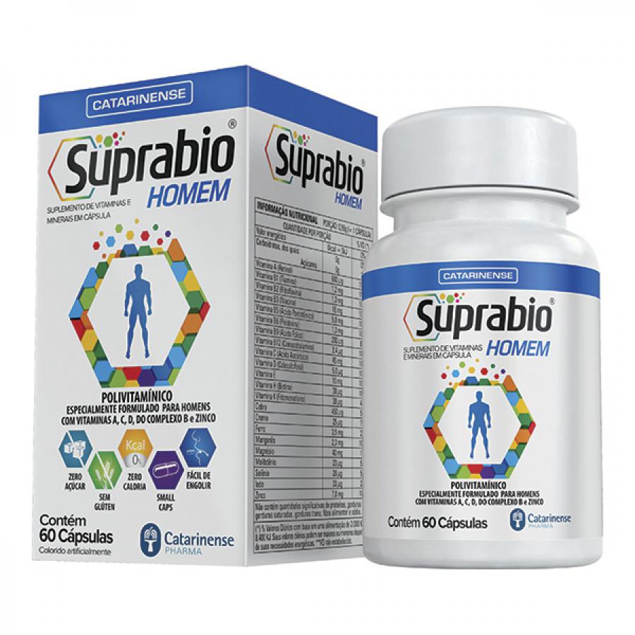 SUPRABIO HOMEM COM 60 CAPSULAS