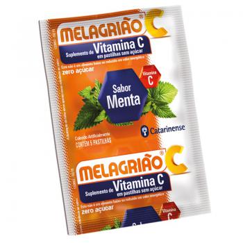 Melagrião Sabor Menta com 5 Pastilhas