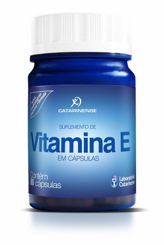 Vitamina E com 60 cápsulas