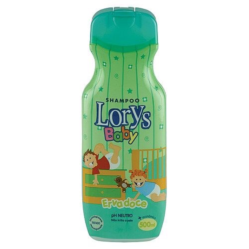 Shampoo Infantil Lorys Baby Erva Doce 500ml
