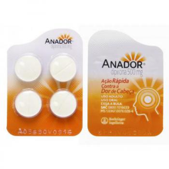 Anador 500mg com 240x1 comprimidos