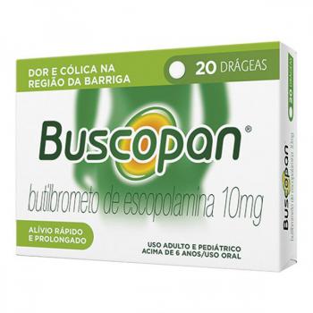 Buscopan 10mg 20 drageas