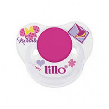 Chupeta lillo disney baby - silic rosa tam 1