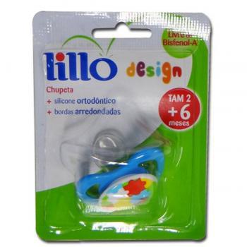 Chupeta Lillo Design Toys 607820 Tam.2 – Azul