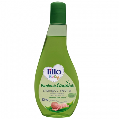 Shampoo Infantil Lillo Banho Carinho 200ml