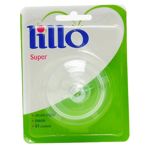 Bico De Mamadeira Super Silicone Lillo