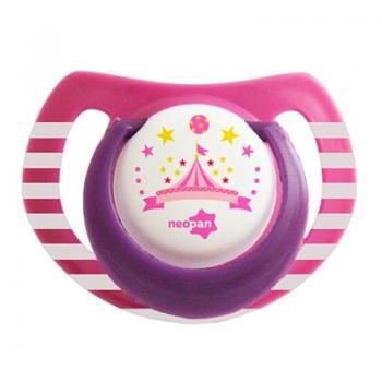 Chupeta Ortodôntica N1 Circo Rosa Neopan